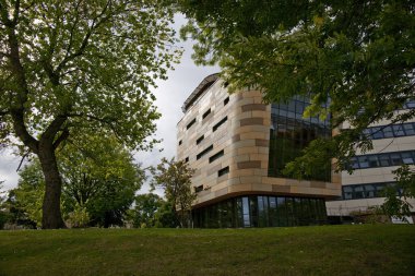 Bradford, Batı Yorkshire, İngiltere - 9 Ekim 2013, Bradfords Şehir Merkezi Kampüsü Bradford Üniversitesi