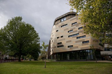 Bradford, Batı Yorkshire, İngiltere - 9 Ekim 2013, Bradfords Şehir Merkezi Kampüsü Bradford Üniversitesi