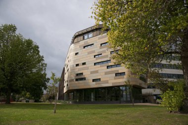 Bradford, Batı Yorkshire, İngiltere - 9 Ekim 2013, Bradfords Şehir Merkezi Kampüsü Bradford Üniversitesi