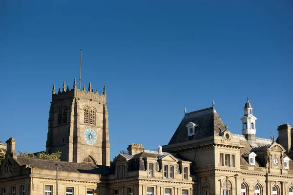 Bradford West Yorkshire Verenigd Koninkrijk Oktober 2013 Uitzicht Bradfords Cathedra — Stockfoto