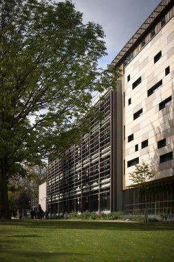 Bradford, Batı Yorkshire, İngiltere - 9 Ekim 2013, Bradfords Şehir Merkezi Kampüsü Bradford Üniversitesi