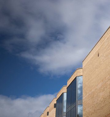 Bradford, West Yorkshire, İngiltere, Ekim 2013, Bradford Üniversitesi JB Priestley Kütüphanesi