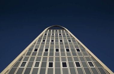 Manchester, Greater Manchester, İngiltere, Ekim 2013, Toast Rack veya Hollings Binası olarak bilinen ünlü binanın görüntüsü