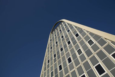 Manchester, Greater Manchester, İngiltere, Ekim 2013, Toast Rack veya Hollings Binası olarak bilinen ünlü binanın görüntüsü