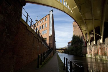 Manchester, Greater Manchester, İngiltere, Ekim 2013, Rochdale Kanalı şehir merkezinde