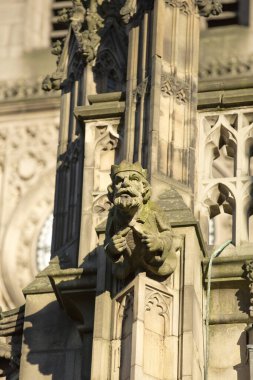 Manchester, Greater Manchester, İngiltere, Ekim 2013, Manchester Katedrali, resmi olarak St Mary Katedrali ve Kolej Kilisesi, St Denys ve St George