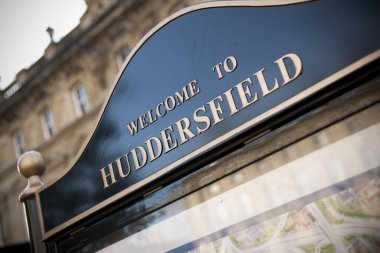 Huddersfield, Batı Yorkshire, Birleşik Krallık, Ekim 2013, Huddersfield