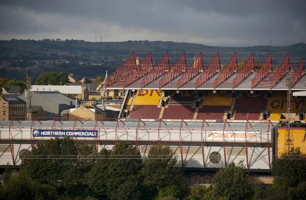 Bradford, İngiltere, 9 Ekim 2013, The Valley Parade Football Ground, Bradford City AFC Futbol Kulübü 'nün evi.