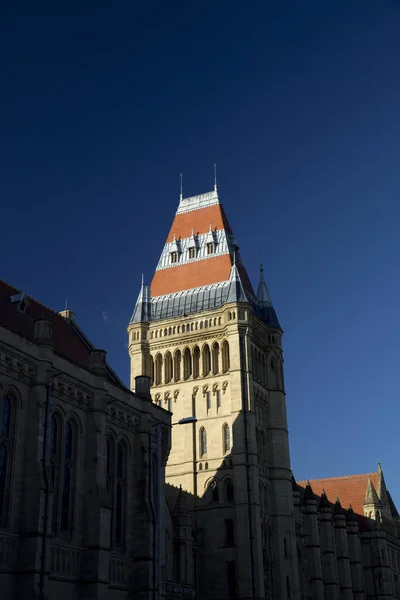 Manchester Greater Manchester Reino Unido Outubro 2013 Uma Vista Whitworth — Fotografia de Stock