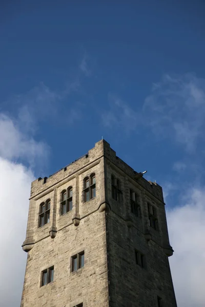 Huddersfield West Yorkshire Reino Unido Outubro 2013 Uma Vista Torre — Fotografia de Stock