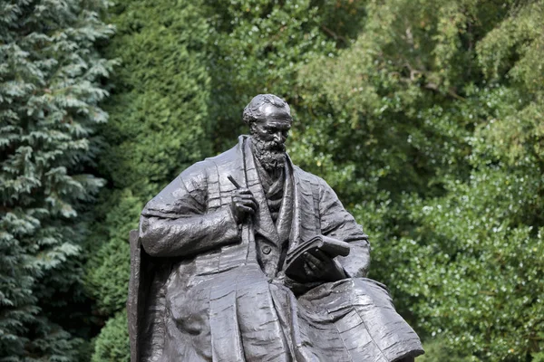 Kelvingrove Park Glasgow Écosse Royaume Uni Septembre 2013 Statue Mémorial — Photo