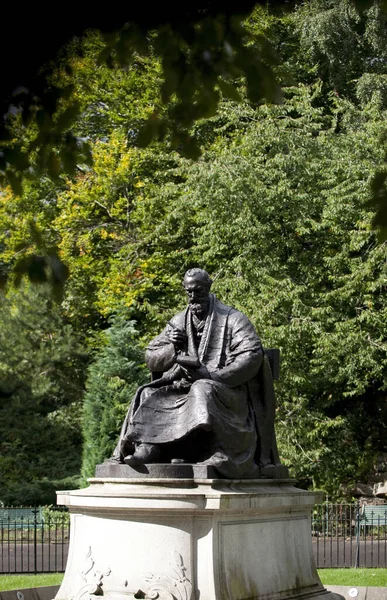 Kelvingrove Park Glasgow Scotland United Kingdom September 2013 Statue Memorial — Stock Photo, Image