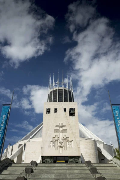 Liverpool Merseyside Regno Unito Giugno 2014 Cattedrale Metropolitana Liverpool Cattedrale — Foto Stock