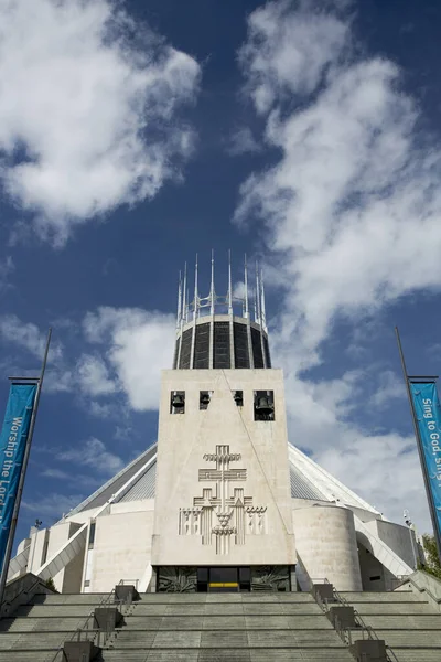 Liverpool Merseyside Regno Unito Giugno 2014 Cattedrale Metropolitana Liverpool Cattedrale — Foto Stock