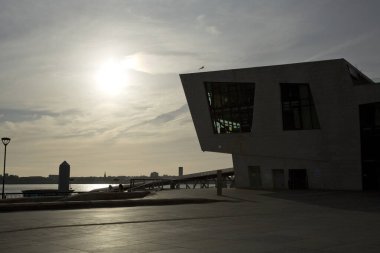 Liverpool, Merseyside, İngiltere - 24 Haziran 2014 - Skyline ve Liverpoo Müzesi