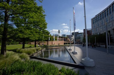 Liverpool, İngiltere, 12 Haziran 2014, Liverpool One alışveriş, konut ve eğlence kompleksi