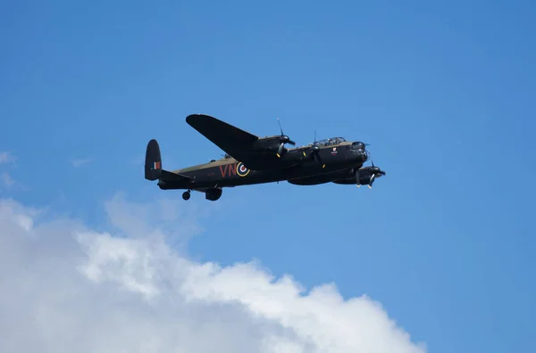 イギリス リンカーンシャー州のRaf Coningsby Lincolnshire September 2017 Avro Lancaster Bomber Pa474 — ストック写真