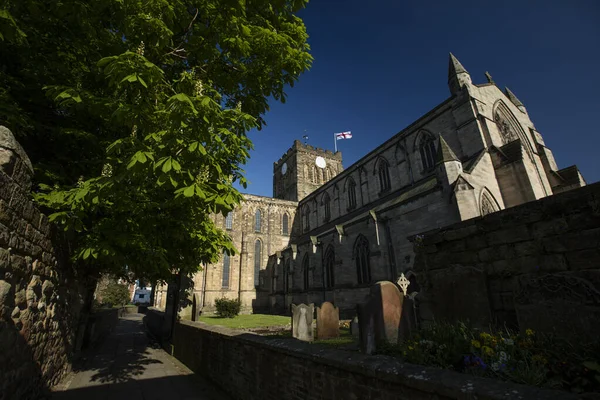 Hexham Northumberland Verenigd Koninkrijk Mei 2016 Hexham Abbey — Stockfoto