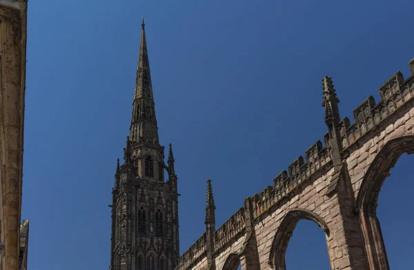 Coventry Warwickshire Reino Unido Junio 2019 Cathedral Church Saint Michael —  Fotos de Stock