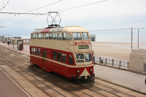 Blackpool Nummer 703In Sunderland Nummer 101 1934 Balloon Car Type — Stockfoto