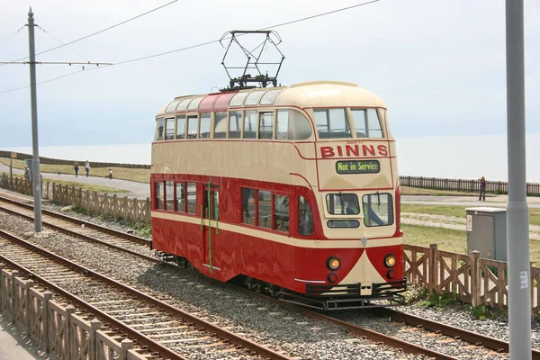 Blackpool Číslo 703In Sunderland Číslo 101 1934 Balón Typ Vozu — Stock fotografie