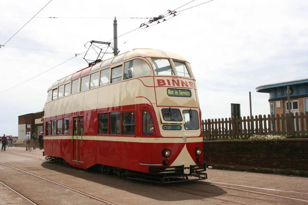 Blackpool Nummer 703 Sunderland Nummer 101 1934 Ballon Auto Type — Stockfoto