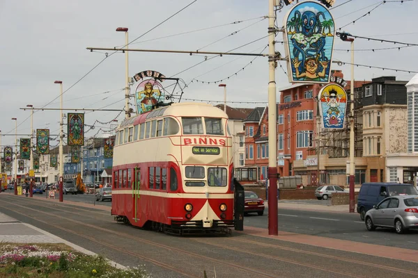 Blackpool Nummer 703In Sunderland Nummer 101 1934 Balloon Car Typ — Stockfoto