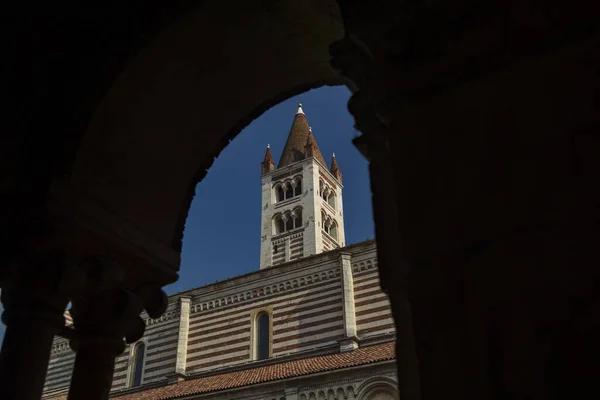 イタリア ヨーロッパ 2019年8月 ゼノ大聖堂の眺め Maggiore — ストック写真