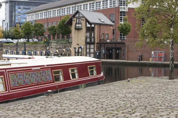 Victoria Quays Also Known Sheffield Canal Basin Sheffield South Yorkshire — Stock Photo, Image
