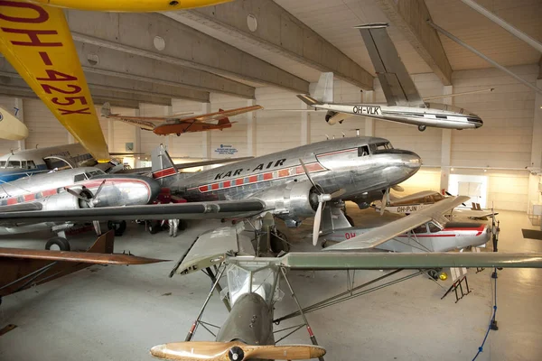 View Finnish Aviation Museum Helsinki 16Th June 2013 Helsinki Airport — Stock Photo, Image