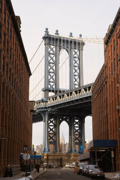 View of the Brooklyn Bridge, New York, USA - 5th May 2010