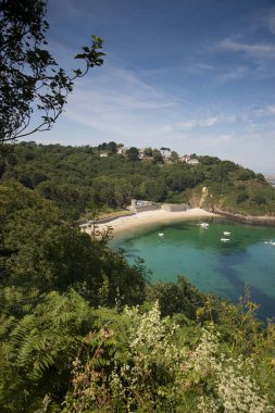 Fermain Körfezi, Guernsey, Channel Adaları, İngiltere - 16 Temmuz 2013