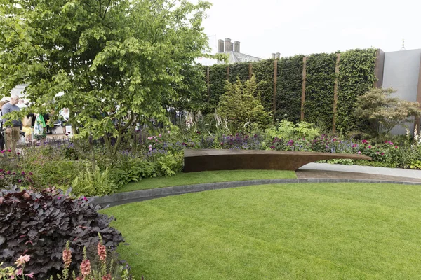 Chelsea Barracks Garden Por Thompson Rhs Chelsea Flower Show 2016 — Fotografia de Stock