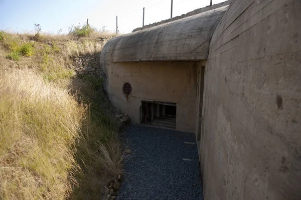 根西岛 2013年7月 Hommet海岸防御要塞 — 图库照片