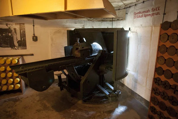 Fort Hommet Coastal Defence Gun Casement Bunker Guernsey July 2013 — стоковое фото