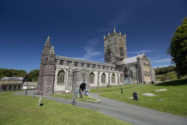 St Davids, Pembrokeshire, Galler, İngiltere, Temmuz 2014, Saint Davids Katedrali