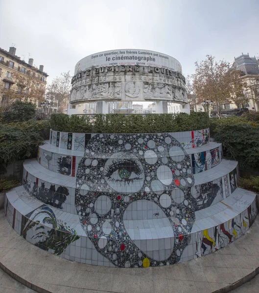 Lyon França Europa Dezembro 2019 Vista Instituto Lumiere Cinema Arquivo — Fotografia de Stock