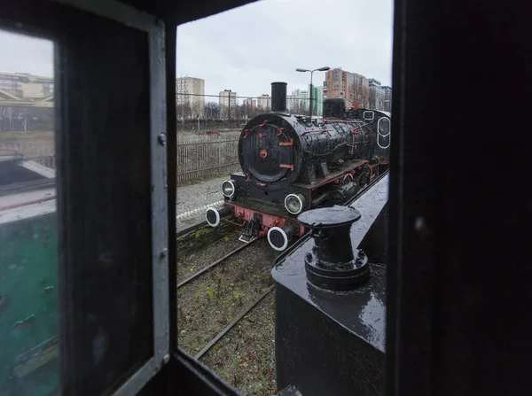 Polen Warschau Europa Dezember 2018 Polnisches Eisenbahnmuseum Ehemaligen Bahnhof Glowna — Stockfoto