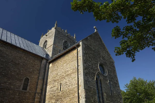 Stow Lincolnshire Velká Británie Červen 2019 Pohled Kostel Stow Minster — Stock fotografie