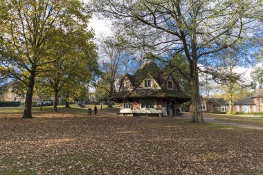 Bournville, Birmingham, İngiltere, 29 Ekim 2018, The Rest House on the Green
