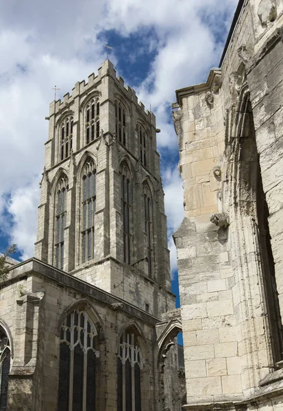 Kościół Piotra Pawła Howden East Yorkshire Lipca 2018 — Zdjęcie stockowe