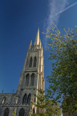 Louth, Hughnshire, İngiltere, Ekim 2018, St. James Kilisesi
