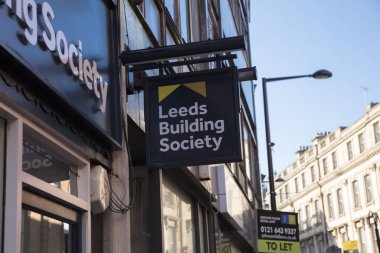 Derby, Derbyshire, İngiltere: Ekim 2018: Leeds İnşaat Derneği