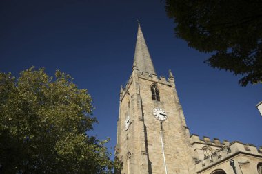 Nottingham, Nottinghamshire, İngiltere: Ekim 2018: Saint Peters Kilisesi