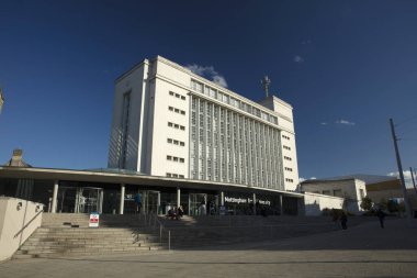 Nottingham, Nottinghamshire, İngiltere: Ekim 2018: Newton Binası, Nottingham Trent Üniversitesi