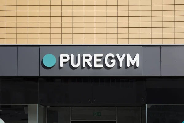 Derby Derbyshire Royaume Uni Octobre 2018 Pure Gym Sign — Photo