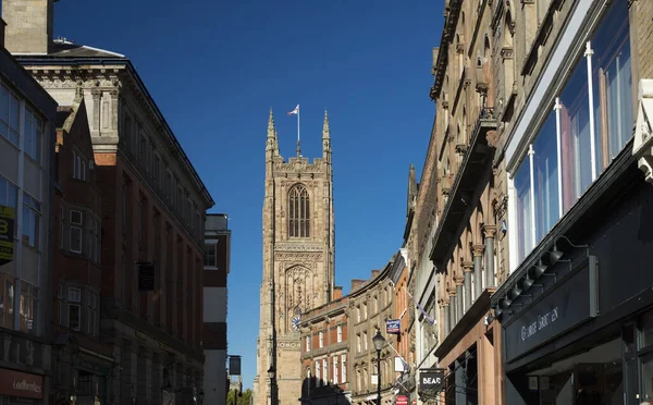 Derby, Derbyshire, İngiltere: Ekim 2018: All Saints Derby Katedrali