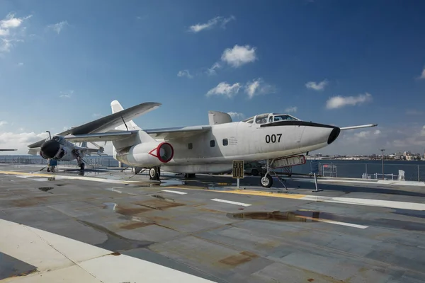 Charleston Carolina Sul Estados Unidos Novemner 2019 Douglas Skywarrior Convés — Fotografia de Stock