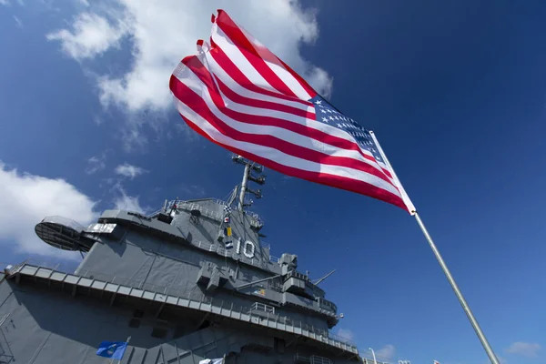 Charleston, Güney Carolina, Amerika Birleşik Devletleri, Novemner 2019, biz yıldızlar ve çizgiler ile