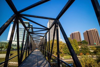 View of the skyline in Richmond, Virginia. clipart